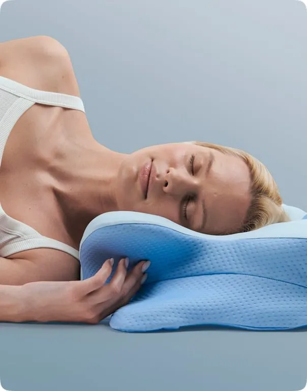 Derila Ergo pillow designed for side sleeping