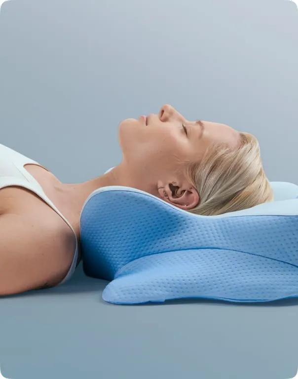 Derila Ergo pillow designed for back sleeping